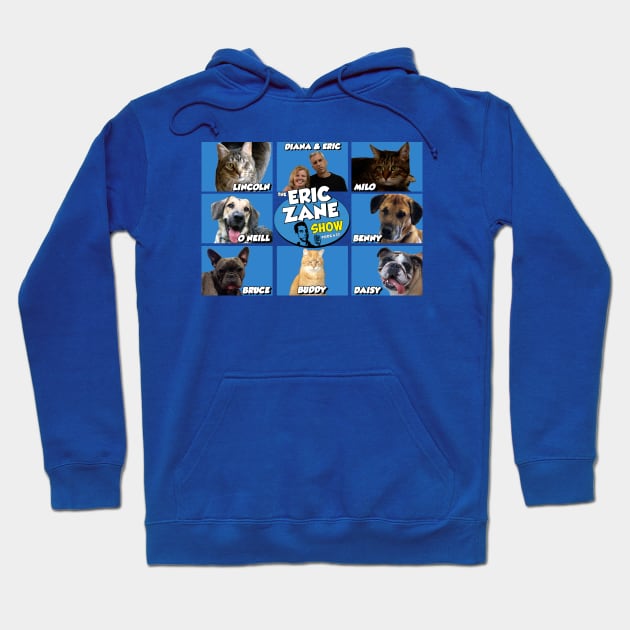 The Zany Bunch Hoodie by The Eric Zane Show Podcast